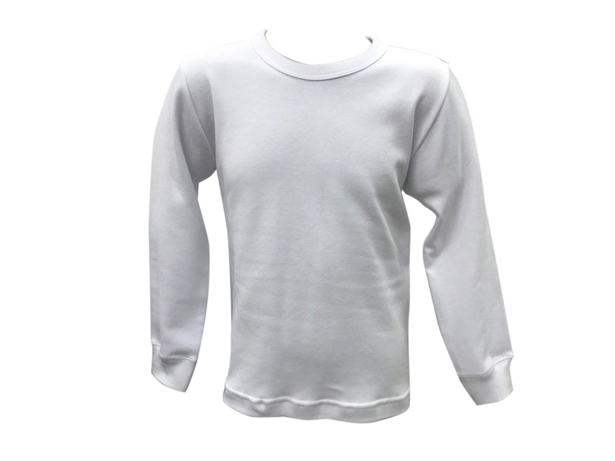 Camiseta Junior Eyelit manga larga cuello redondo