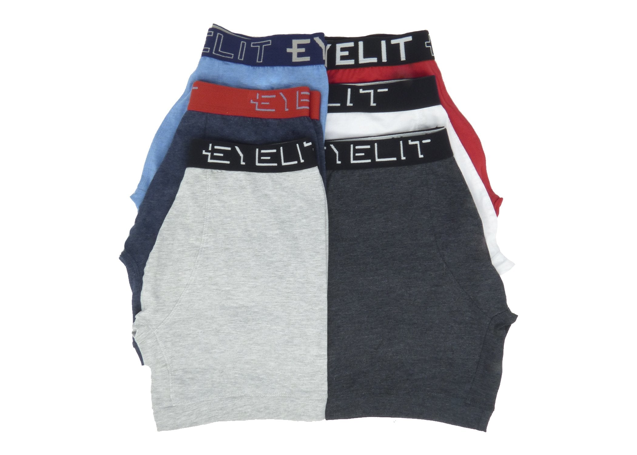 Pack X12 Boxer liso de algodón elastano con Elastico Eyelit