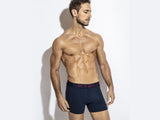 Pack x12 Boxer Liso Algodón Y Elastano Con Elastico Eyelit