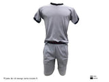 Pijama Eyelit Manga Corta Escote V En Rib De Algodón