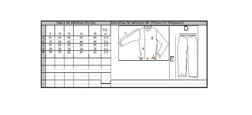 Pijama Junior Eyelit  Manga Larga Ranglan