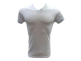 Remera Algodón Eyelit Verano Escote V