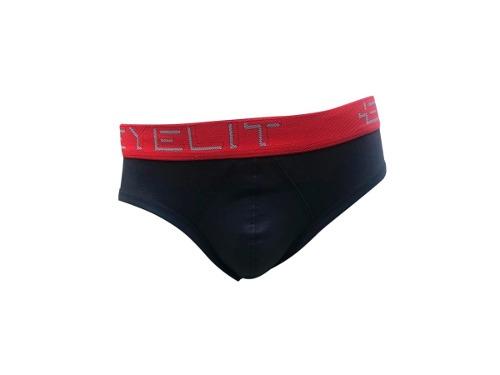 Slip Liso En Algodón Y Elastano Con Elastico Eyelit