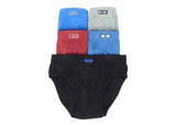 Pack X 12 Slip Liso En Algodón Cintura Ancha