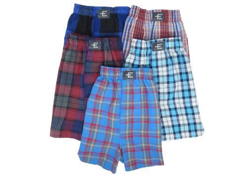 Pack X6 Bóxer Poplin Hilo