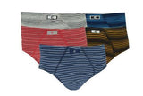 Pack X12 Slip Rayado Algodón Con Refuerzo Toalla Eyelit