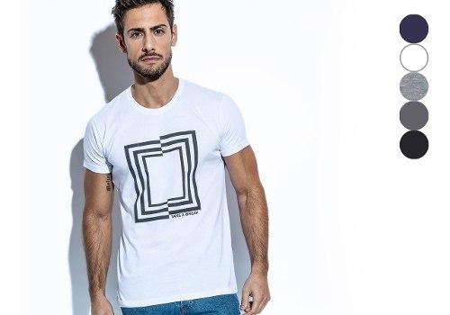 Remera jersey algodón Corchetes