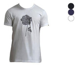 Remera Jersey Algodón Manga Corta Rosa