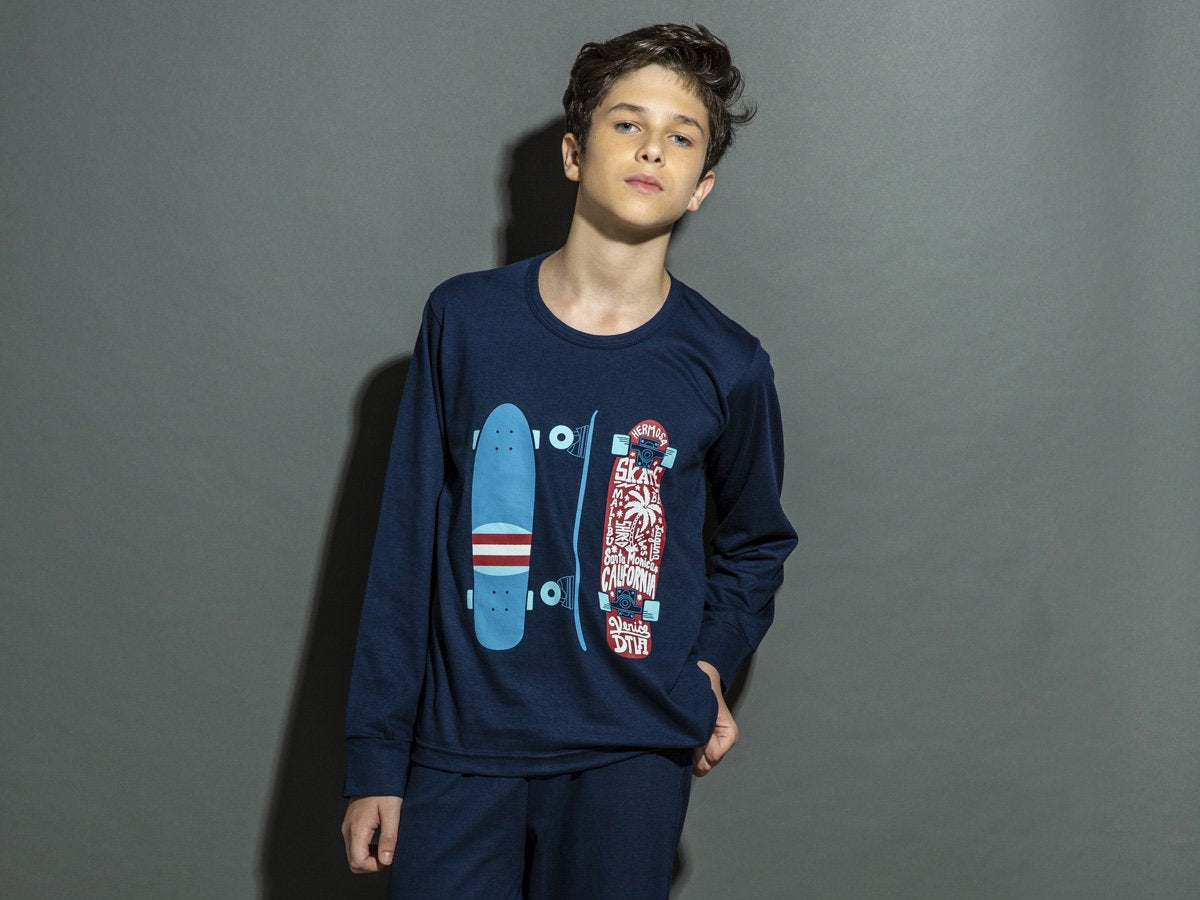 Pijama de niño estampado Eyelit