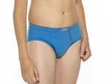 Slip Junior Eyelit Liso En Algodón Y Elastano