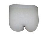 Slip Eyelit Rayado En Algodón Y Elastano Con Toalla