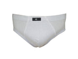 Slip Eyelit Rayado En Algodón Y Elastano Con Toalla