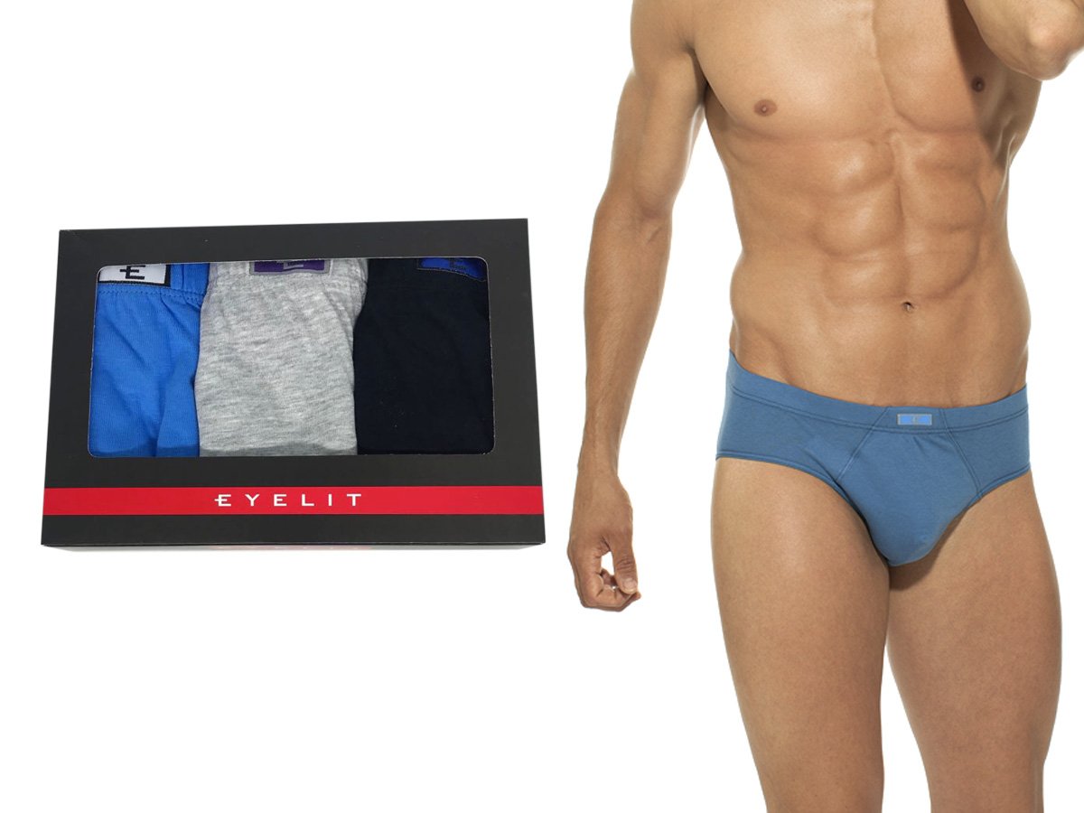Pack X 3 Slip  Jersey Algodón Liso