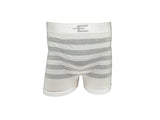 Bóxer seamless (sin costura) Eyelit en algodón rayado