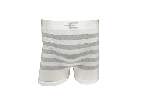 Bóxer seamless (sin costura) Eyelit en algodón rayado