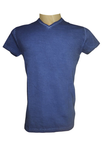 Remera Escote V Mal Tinto