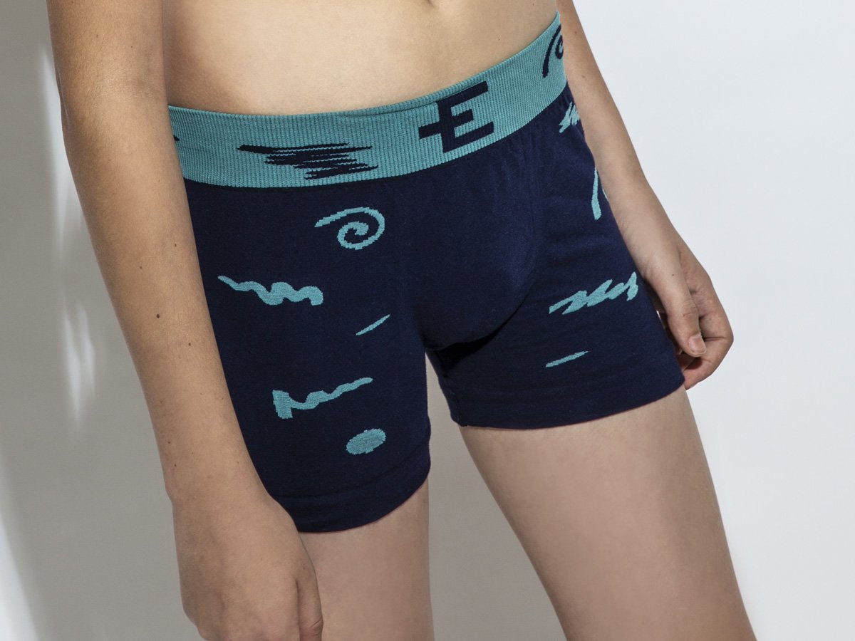 Pack X6 Boxer Seamless Niño Con Dibujos Eyelit