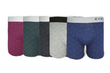 Pack X6 Bóxer Lunares Algodón y Lycra Con Elástico Eyelit