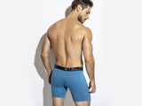 Bóxer algodón y lycra con elástico externo