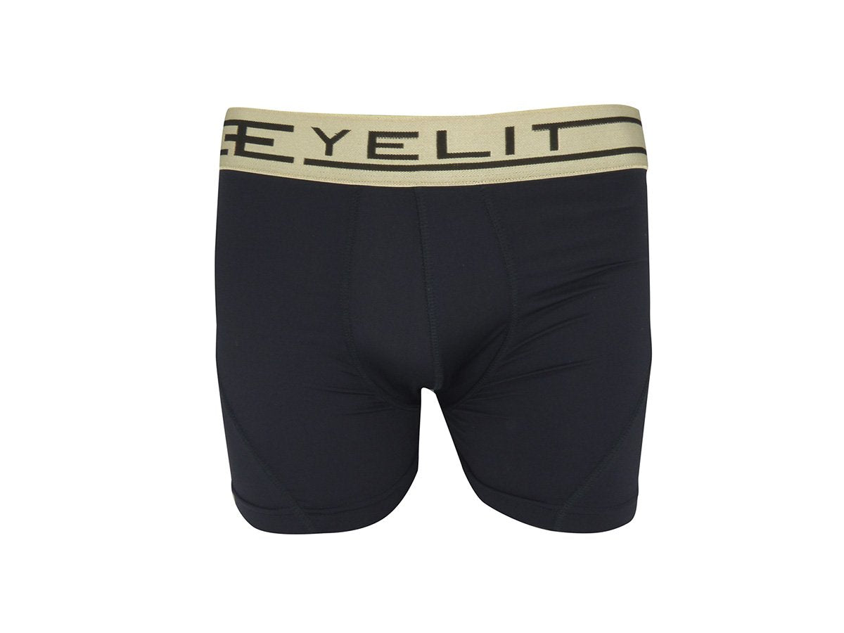 Bóxer liso en mirofibra y elastano con elástico Eyelit