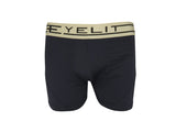 Bóxer liso en mirofibra y elastano con elástico Eyelit