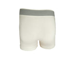 Bóxer seamless (sin costura) Eyelit liso cintura ancha en modal y elastano
