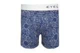 Bóxer estampado en algodón y elastano con elástico Eyelit