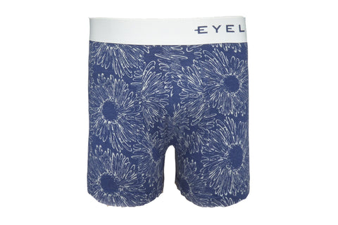 Bóxer estampado en algodón y elastano con elástico Eyelit