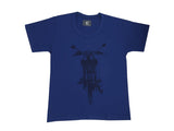 Remera junior Eyelit manga corta estampada