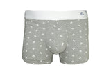 Bóxer estampado algodón y elastano con elástico Eyelit